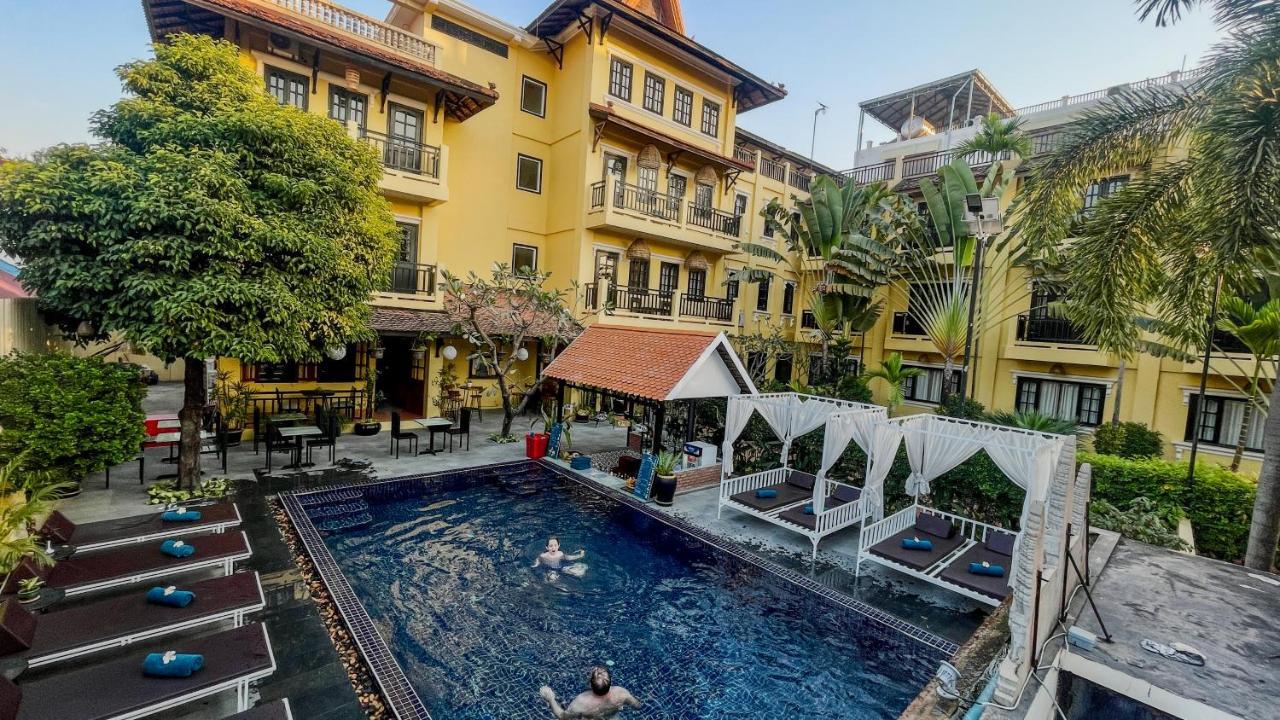 סיאם ריפ Villa Indochine D'Angkor מראה חיצוני תמונה