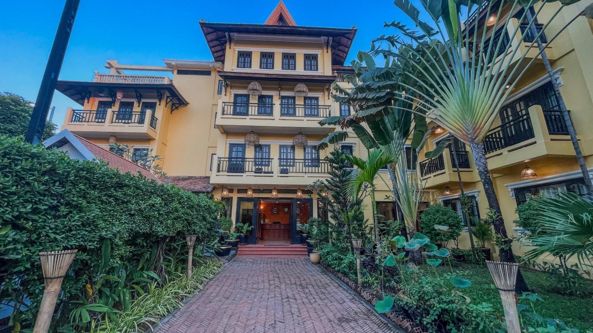סיאם ריפ Villa Indochine D'Angkor מראה חיצוני תמונה