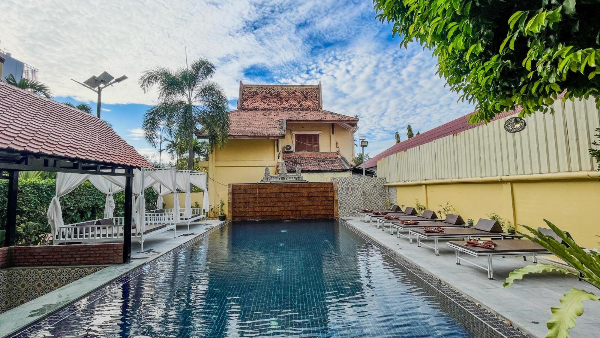 סיאם ריפ Villa Indochine D'Angkor מראה חיצוני תמונה