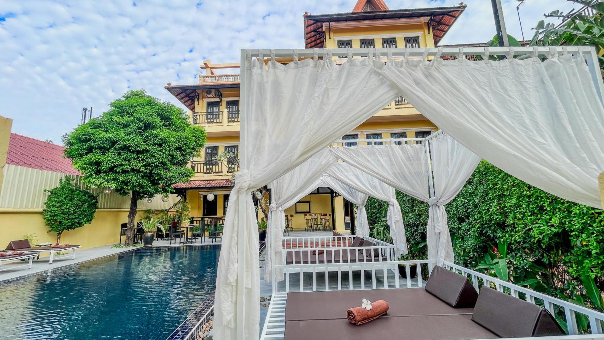 סיאם ריפ Villa Indochine D'Angkor מראה חיצוני תמונה
