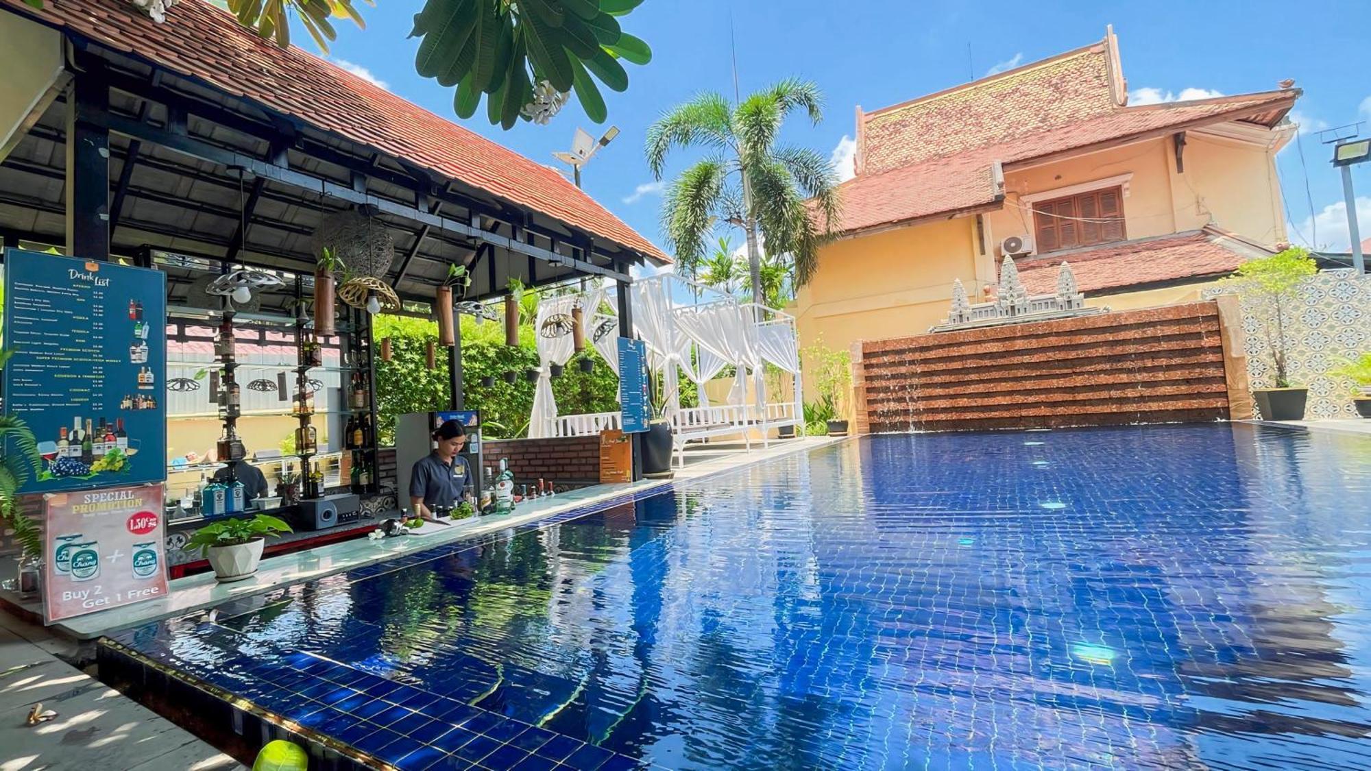 סיאם ריפ Villa Indochine D'Angkor מראה חיצוני תמונה