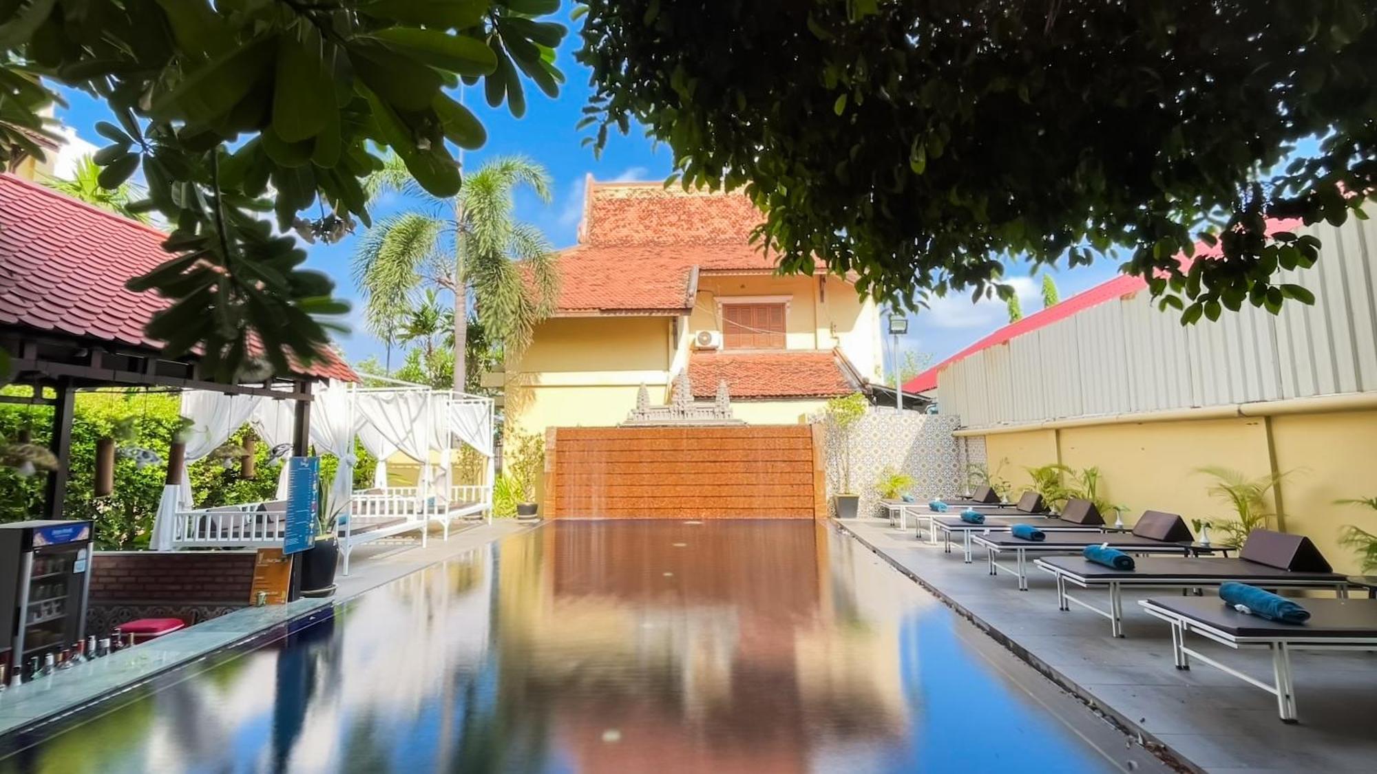 סיאם ריפ Villa Indochine D'Angkor מראה חיצוני תמונה